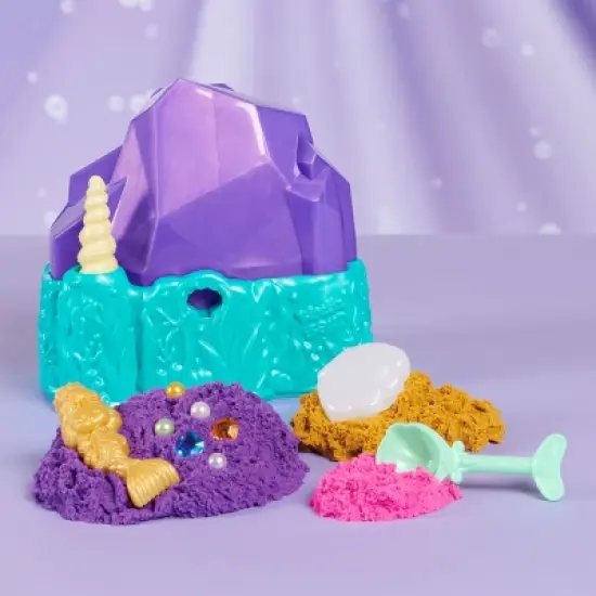 Kinetic Sand Mermaid Crystal Playset image {1}