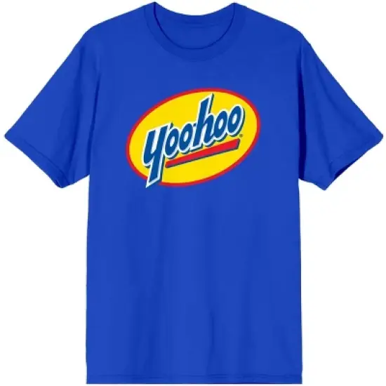 Yoo-hoo Oval Logo Women's Royal Blue T-shirt image {2}