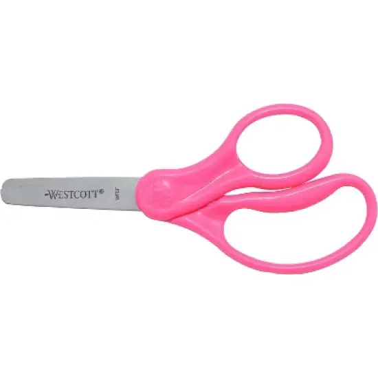 Westcott School 5 Stainless Steel Kid's Scissors Blunt 16454 image {5}