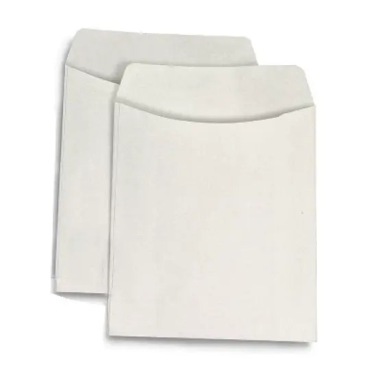 Hygloss Library Cards & Non-Adhesive Pockets Combo, White, 150 Each/300 Pieces image {2}