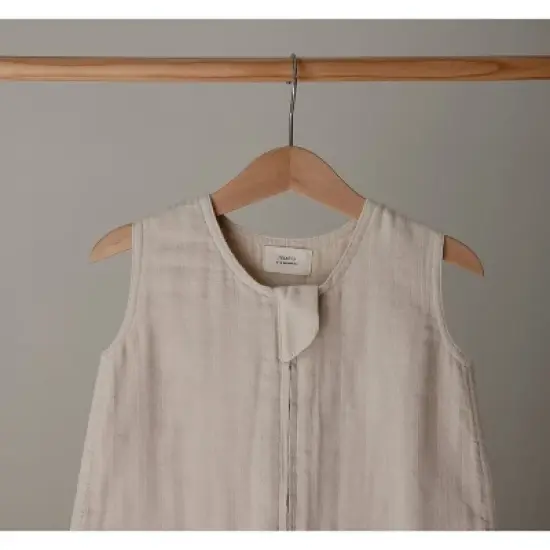 Mushie Extra Soft Organic Cotton Wearable Blanket image {1}