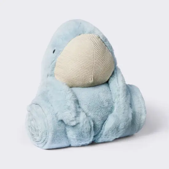 Plush Blanket with Soft Toy - Whale - Cloud Island&trade; image {3}