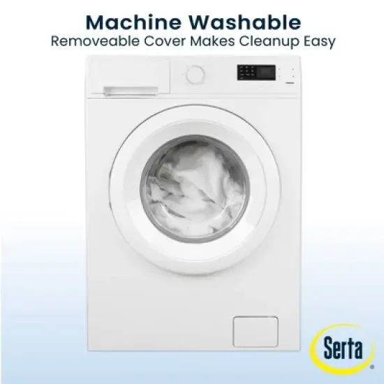 Serta Perfect Sleeper Changing Pad with Plush Cover - Gray image {4}