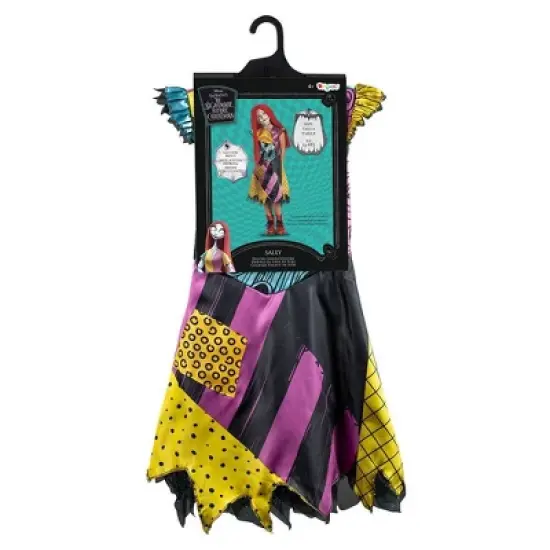 Kids' Disney the Nightmare Before Christmas Sally Deluxe Halloween Costume Dress image {6}
