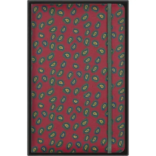 Moleskine Le Professional Silk Bordeaux Large Ruled H Box: Undated Journal with Elastic Closure & Ribbon Marker image {6}