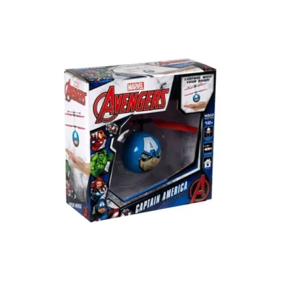 World Tech Toys Marvel Avengers Captain America IR UFO Ball Helicopter image {3}