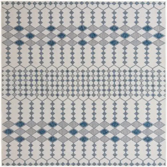 Unique Loom Outdoor Trellis Area Rug image {1}