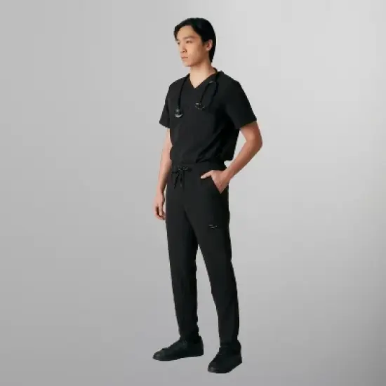 Members Only Men's Hampton Open Bottom Scrub Pants for Tall Men image {3}