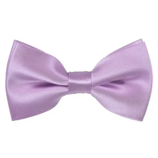 Men's Solid Color 2.5 W And 4.5 L Inch Pre-Tied adjustable Bow Ties image {17}