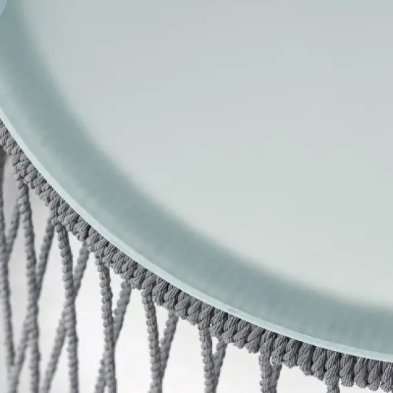 MOEPISY Outdoor Side Table, Grey image {9}