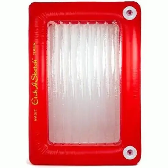 Mighty Mojo Etch A Sketch Inflatable Pool Float 6 Feet Tall image {7}