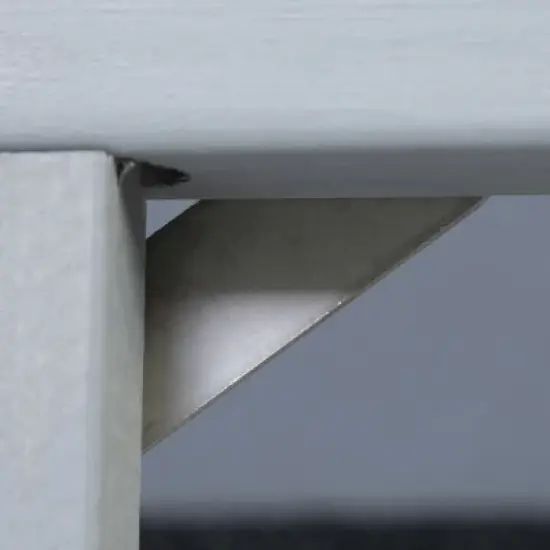 Resenkos 2-Story Rabbit Home, Dual Run Bunny Shelter, Weatherproof Guinea Pig Cage, Resting Area, PC Roof, Gray With Colorful Patterns image {8}