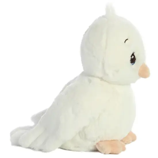 Aurora Precious Moments 8.5" Livie Dove White Stuffed Animal image {1}