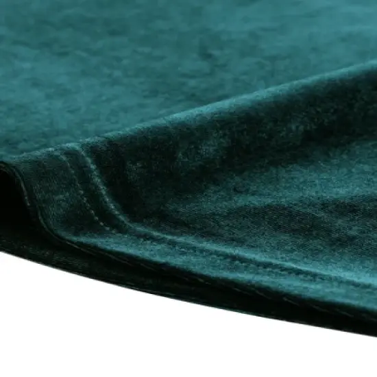 Allegra K Women's Baisc V Neck Velvet Short Sleeve T-Shirt image {3}