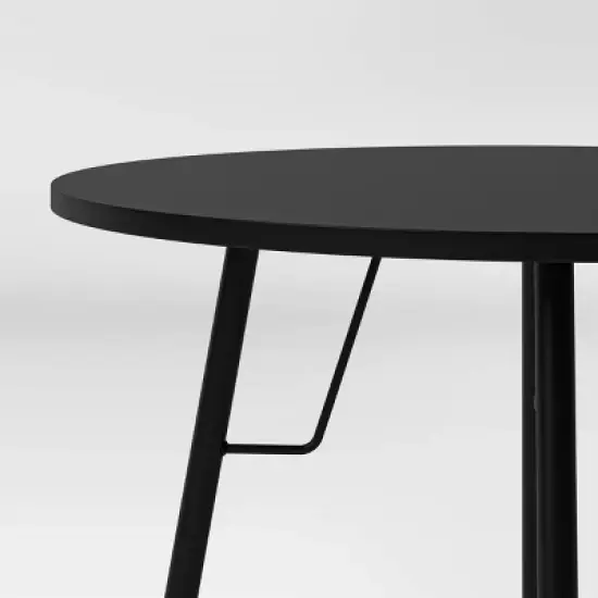 36" Round Dining Table Black - Room Essentials&trade; image {3}