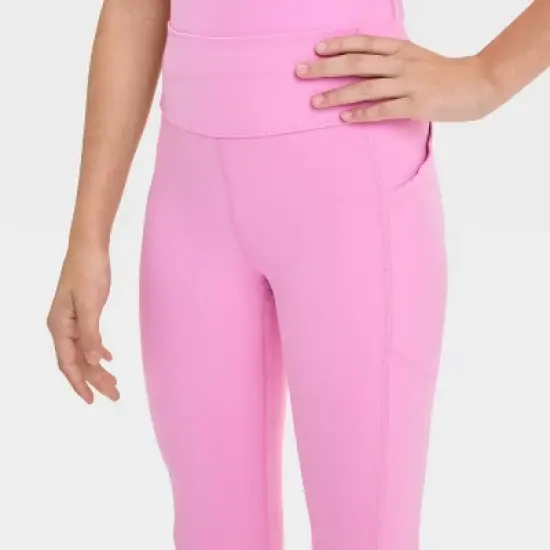 Girls' Everyday Soft Pocket Leggings - All In Motion&trade; image {2}