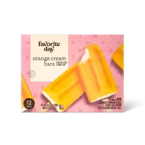 Orange Cream Ice Cream Bars - 30oz/12ct - Favorite Day&trade; image {3}