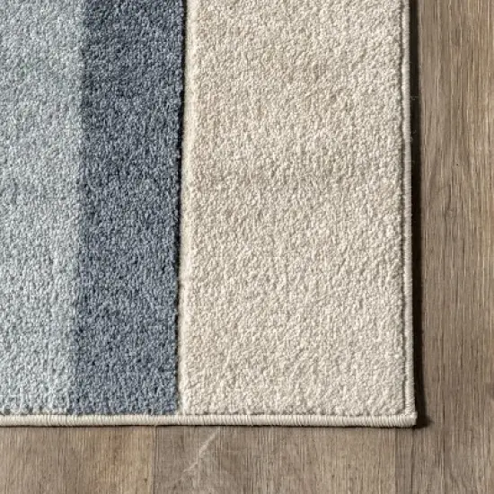 nuLOOM Jerri Double Half Rainbow Kids Area Rug image {4}