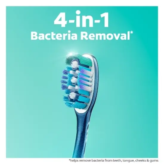 Colgate 360  Deep Clean Manual Toothbrush - Medium - 4ct image {3}