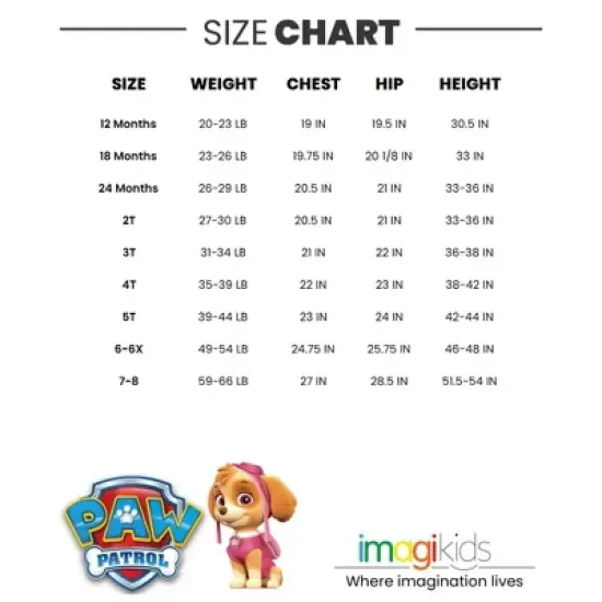 Nickelodeon Paw Patrol Skye Everest Girls Cosplay Tulle Costume Dress and Tights Infant to Little Kid image {6}