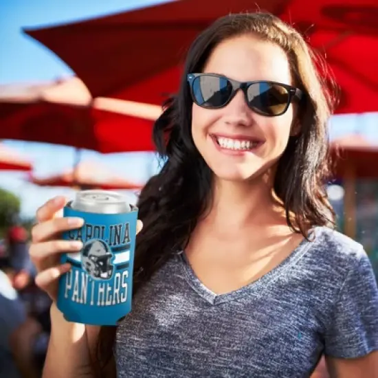 NFL Carolina Panthers Can Cooler Helmet - 12oz image {1}