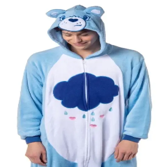 Care Bears Adult Unisex Hooded Fleece Union Suit Costume Cosplay image {1}