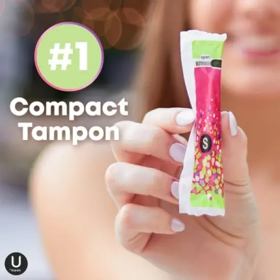 U by Kotex Click Compact Unscented Tampons -  Super Plus - 32ct image {12}