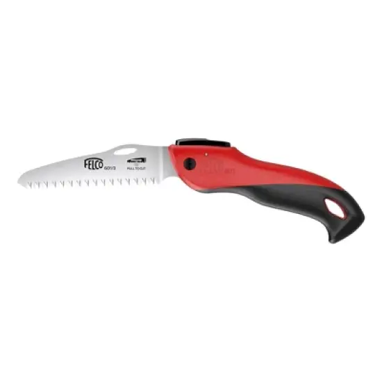 FELCO 601, 4.7in. Impulse Hardened Straight Blade Pull-Stroke Folding Saw, Polymer Ergonomic Grip image {4}