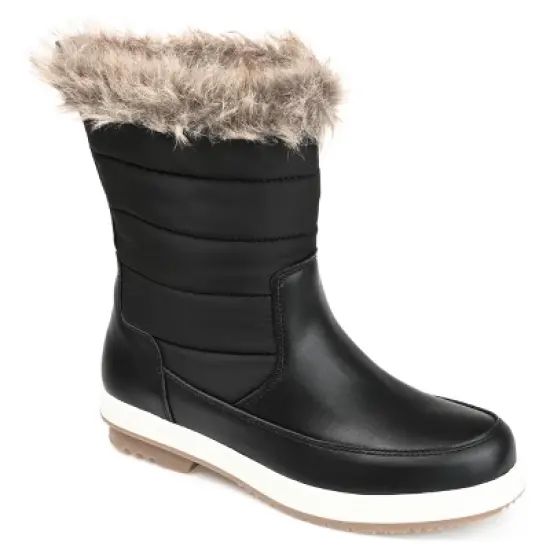 Journee Collection Womens Marie Tru Comfort Foam Block Heel Winter Boots image {9}