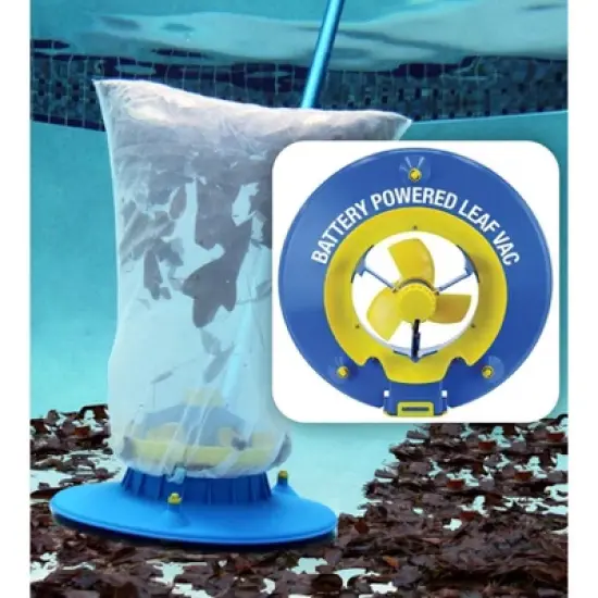 Water Tech LVAC100 Swimming Pool Blaster Battery Powered Hoseless Leaf Vacuum image {1}