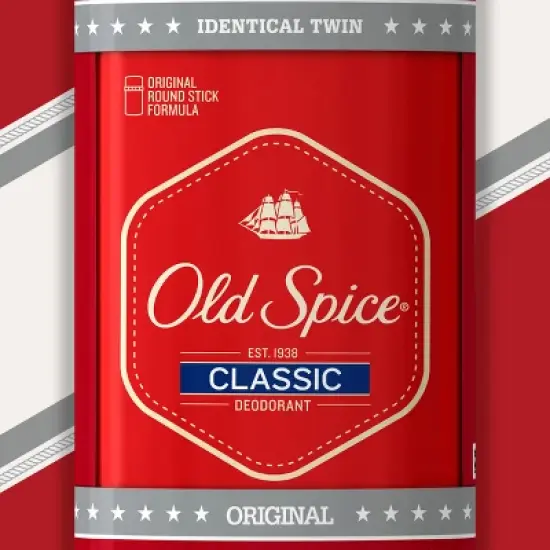 Old Spice Classic Solid Deodorant for Men Original Scent - 3.25oz/2pk image {1}