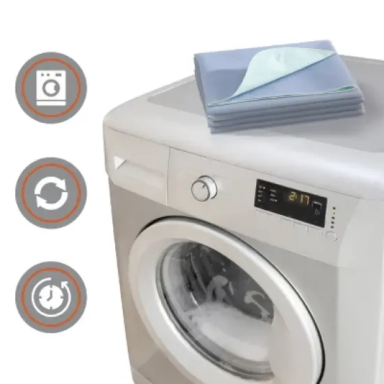 MaxProtect Reusable Pee Pads For Dogs, Training Underpads, Heavy-Duty Absorbency - 34" x 36" image {2}