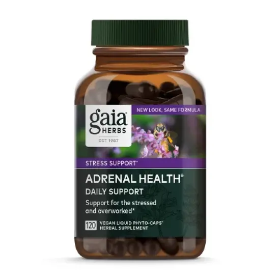 Gaia Herbs Adrenal Health Daily Support - Herbal Supplement to Help Maintain Healthy Energy and Stress Levels image {9}