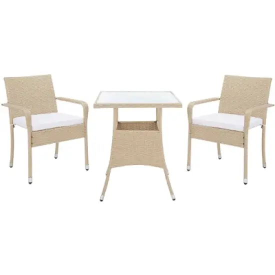 Laban Bistro Set - Outdoor - PAT7718 - Safavieh image {9}