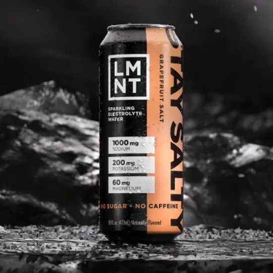 LMNT Zero-Sugar Grapefruit Salt Sparkling Electrolyte Drink - 16 fl oz image {5}