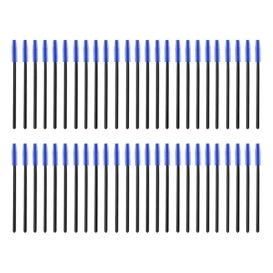 Unique Bargains Convenient Silicone Eyelash Brush 50 Pcs image {7}
