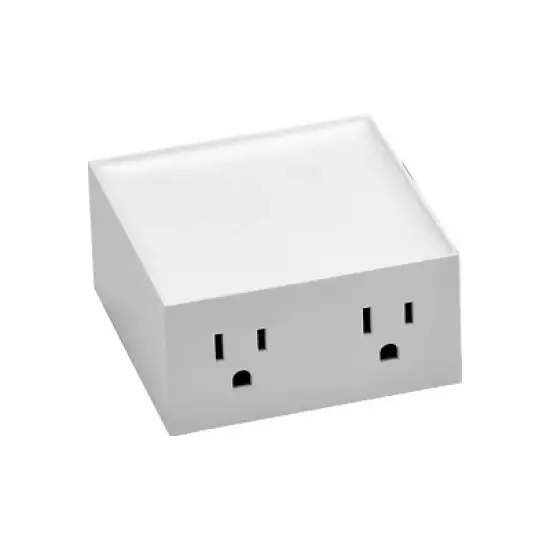 4pc Office Konnect Stackable Desk Organizer & Power Station White - Bostitch: Charging Station, Office Supplies, Metal & Plastic image {6}