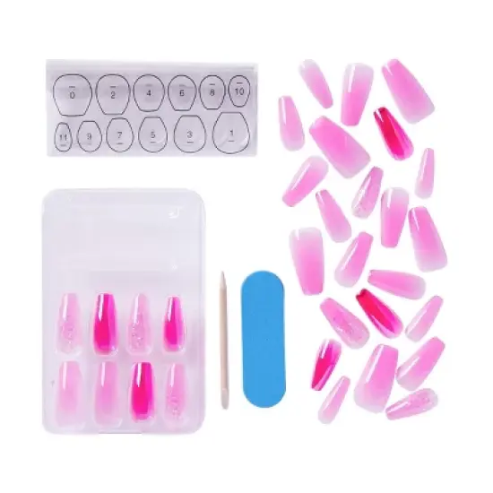 KISS Products Jelly Fantasy Fake Nails  - 2pk/56ct image {3}