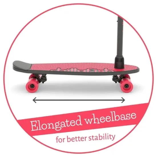 Chillafish 24" Skatieskootie 2-in-1 Lean-to-Steer Scooter and Skateboard 
 image {7}