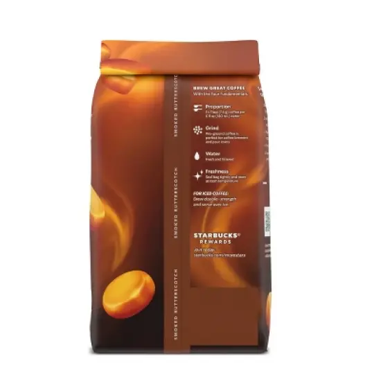 Starbucks Smoked Butterscotch Medium Roast Ground Coffee - 11oz image {7}