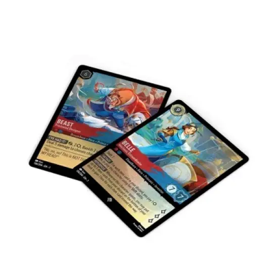 Disney Lorcana Trading Card Game: Archazia's Island Single Player Deck: Ruby & Sapphire Belle & Beast image {2}