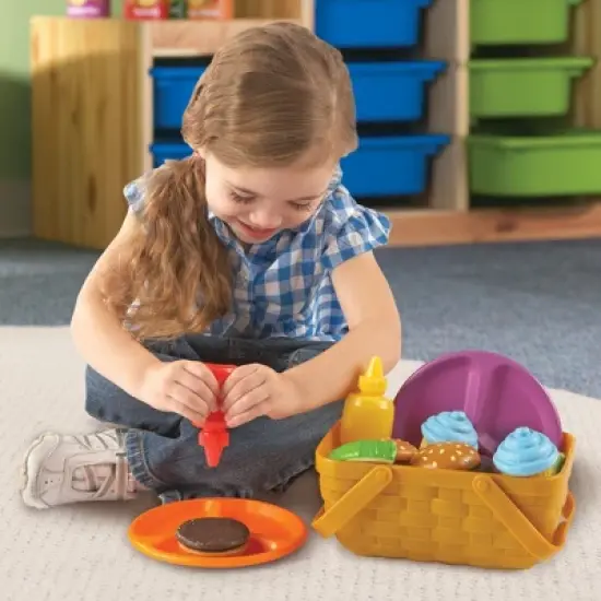 Learning Resources New Sprouts Picnic Set, 15-Piece, Ages 18mos+ image {2}
