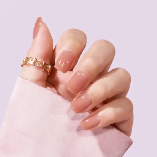 BTArtbox Press-On Nail - Hot Cocoa - XS Square - 30ct image {2}