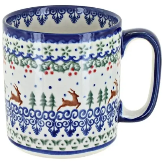 Blue Rose Polish Pottery Vena Mug image {20}