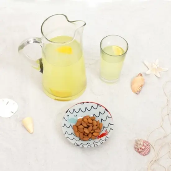 Pavilion Gift Company - Beach - 6" Glass Bowl - Dining Bowls image {1}