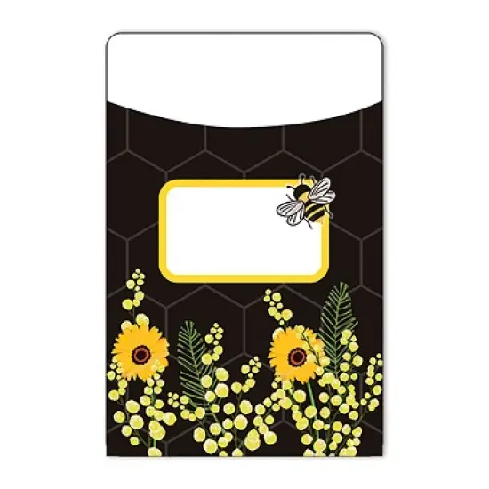 Eureka The Hive Library Pockets, 35 Per Pack, 3 Packs image {1}
