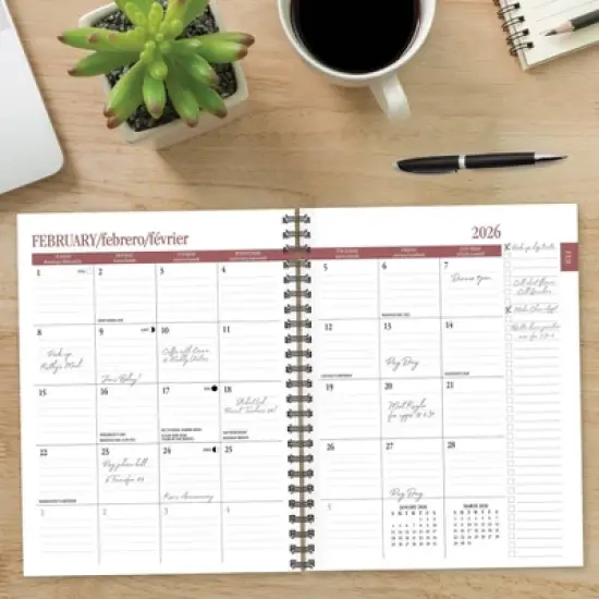 Willow Creek Press Desertscape Academic July 2025 - June 2026 6.5"x8.5" Weekly Monthly Softcover Planner image {3}