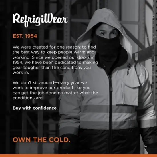 RefrigiWear 3-in1 Convertible Fleece Black Balaclava Face Mask image {3}