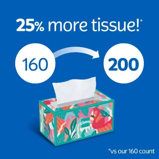 Kleenex Trusted Care Facial Tissue - 8pk/1600ct image {2}