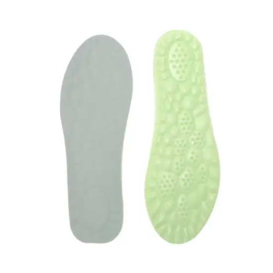 Unique Bargains 6D Height Increase Shoe Inserts Fit Shoe Green Gray 1 Pair image {2}